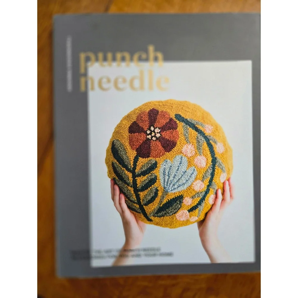 Punch Needle Arounna Khounnoraj Modern Fiber Art Craft Book 2019 Paperback